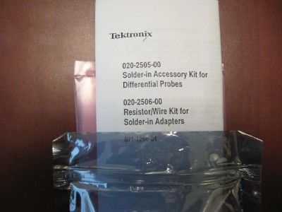 Tektronix 020 2505 00 Solder In Accessory Kit   NEW  