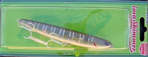 ima Skimmer ~ Topwater ~ Smoking Ghost Shad  