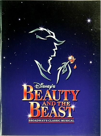 BEAUTY AND THE BEAST BROADWAY PROGRAM   DONNY OSMOND  