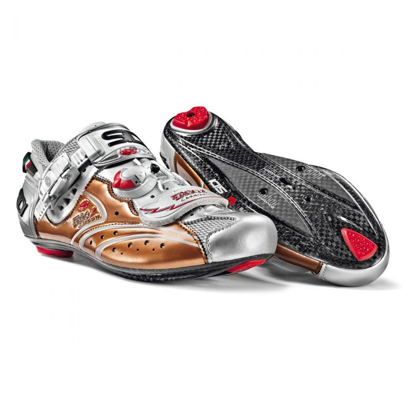 NEW 2011 SIDI ERGO 2 CARBON LITE ROAD SHOES   BRONZE VERNICE  Full 