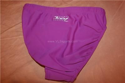 Zoot Sports Womens Trifit Triathlon Brief Purple M NWT  