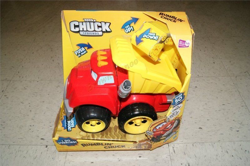 Tonka Friends Interactive Rumblin Chuck Talking Truck  