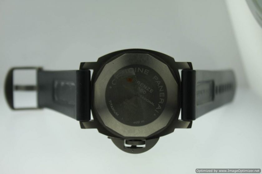 PANERAI TITANIUM SUBMERSIBLE WATCH  