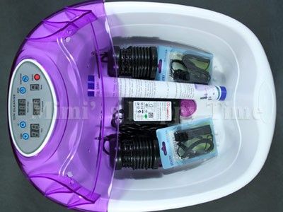 NEW TUB SPA DETOX IONIC ION FOOT BATH CHI AQUA MACHINE  