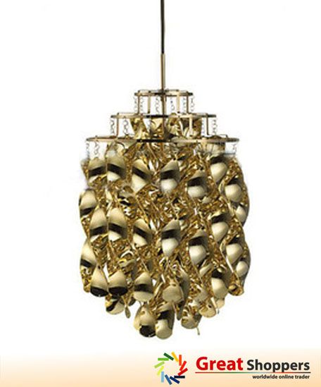 New Modern Crystal Ceiling Light Pendant Lamp Lighting Fixture (Silver 