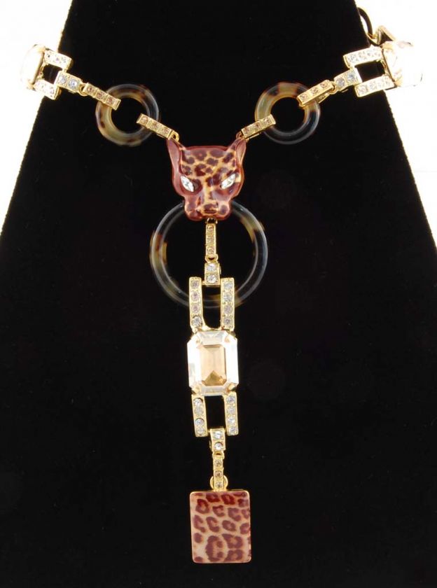 Carlo Zini Limited Edition Leopard Necklace  