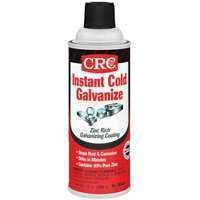   OF (2) 13OZ CANS CRC INSTANT COLD GALVANIZE ZINC SPRAY PAINT COATING