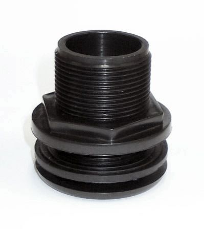 Bulkhead Fitting, Slip X Slip, Made in USA  