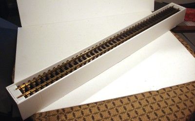 LGB 10610 6 120MM 4 FT STRAIGHT BRASS SECTIONS G SCALE TRACK NIB W 