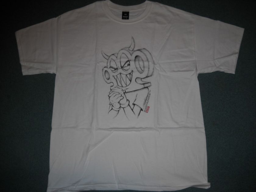 Mens 10 Deep The Evil Murk White/Black T Shirt  