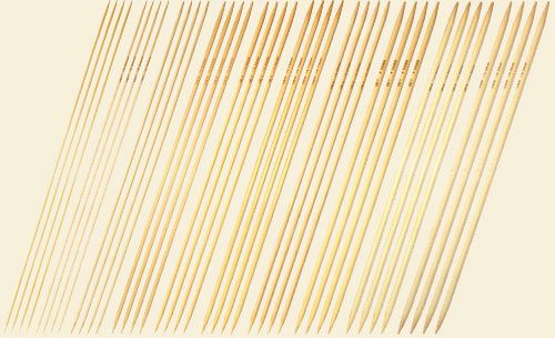   Bamboo Double Point Size 0 9 10x4 pcs 10 inch (40 total)  