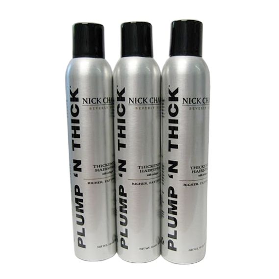 Nick Chavez Plump N Thick Thickening Hairspray 10z  