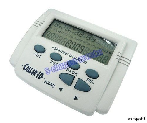 Grey Mobile Tele Phone FSK/DTMF Caller ID Box Display  