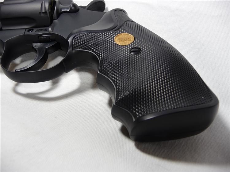 UHC TSD .357 Model 6 Barrel Airsoft Gun Spring Python Revolver Black 