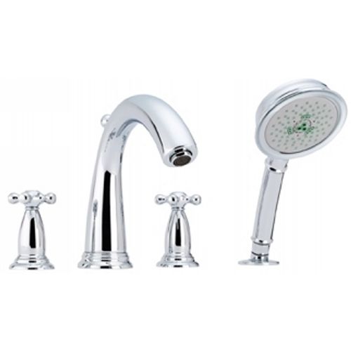 Hansgrohe Retroaktiv 4 Hole Roman Tub Set Trim 06125000  