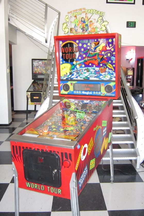 Als Garage Band Goes On a World Tour PINBALL MACHINE  