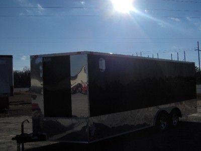   racecar car hauler enclosed motorcycle cargo trailer toy hauler  