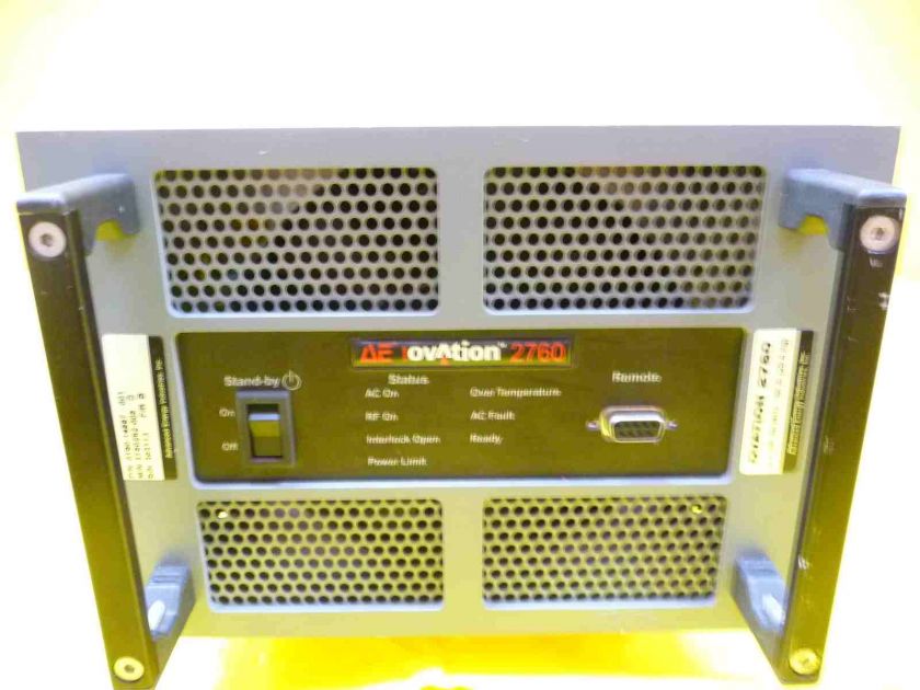 AE Ovation VHF 2760 RF Generator 3150292 005 0190 14887  