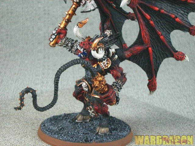 Warhammer 40K WDS painted Chaos Daemons Bloodthirster s63  