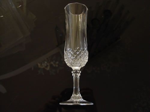Crystal Champagne Flutes Cristal dArques Longchamps  