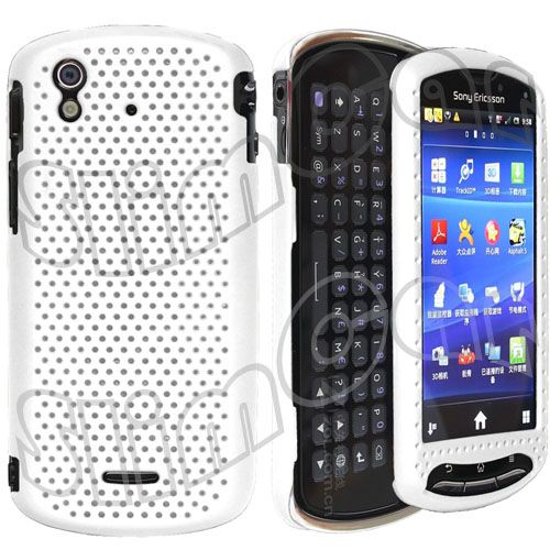   Mesh Skin Case for Sony Ericsson Xperia Pro MK16i Hole Hard Back Cover