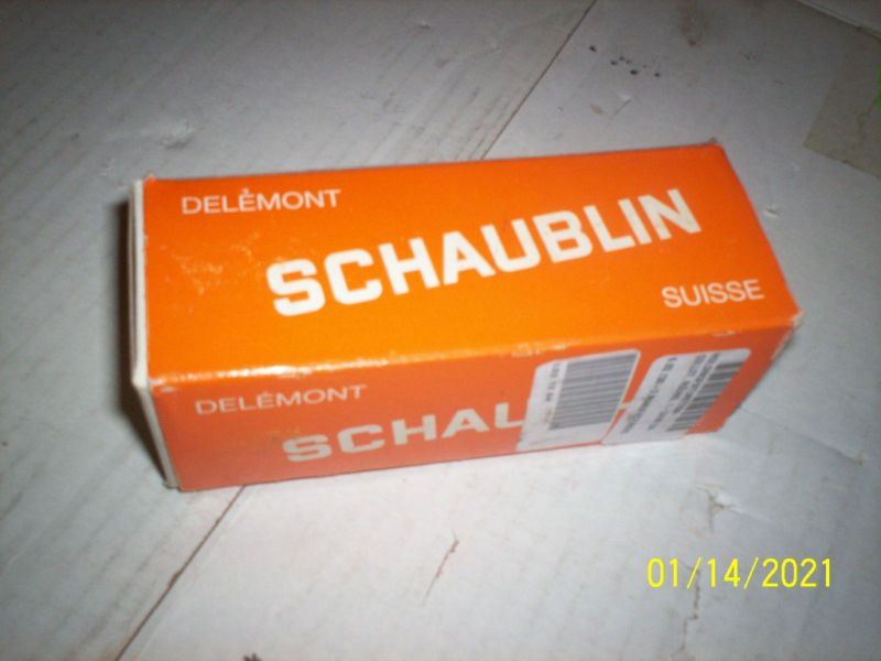 DELEMONT SCHAUBLIN 1 1/8 ROUND COLLET HB45 72 2036  