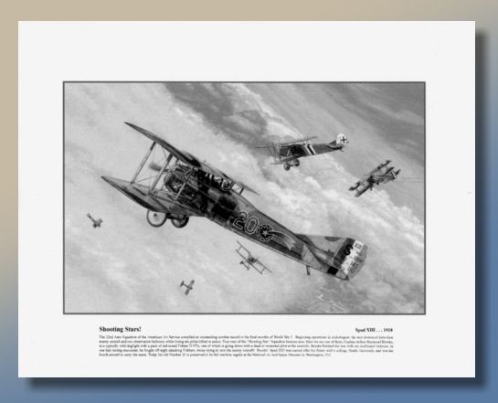 WWI Aviation Fighter Aircraft Spad XIII 22nd Aero Sq.  