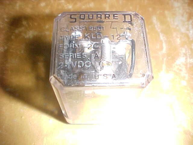 SQUARE D 8501 KLD12V LATCHING RELAY SERIES B VV 234  