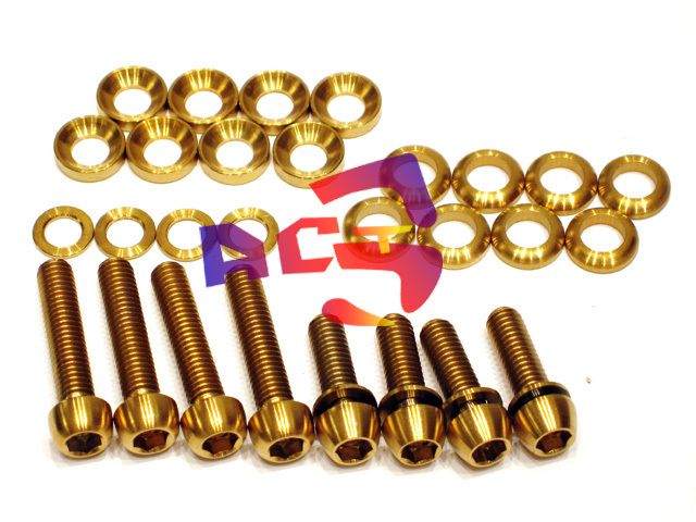 XX, X0, X9, X7 Elixir, Code, Juicy Disc Brake Ti Bolts  