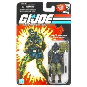 GI Joe 25th Anniversary ARCTIC TROOPER SNAKE EYES Combat 3¾ Action 