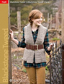 Berroco Blackstone Tweed & Chunky Book 298  