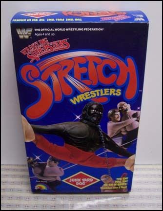 LJN JYD JUNK YARD DOG MISB STRETCH WRESTLING FIGURE WWF  