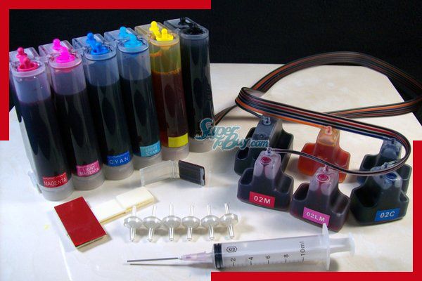 Bulk Ink CISS CIS System for HP 02 3110 3210 3210v  