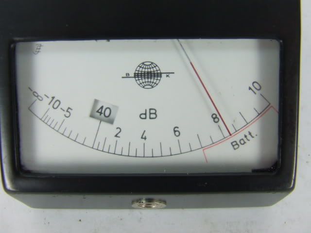 Bruel & Kjaer B&K 2205 Sound Level Meter w/ 4117 Mic  