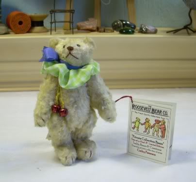 SWEET Artist Teddy ROOSEVELT BEAR Co 5 hand dyed rayon  