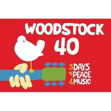 Woodstock 40  2009 UK 95 track 6 CD album BOX SEALED  
