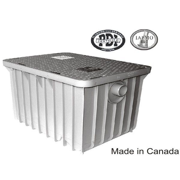 Canplas Endura Grease Trap Interceptor 25G 74LB 3925A03  