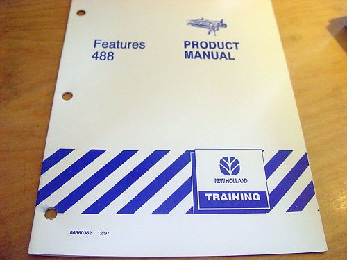 New Holland 488 Haybine Product Manual NH  