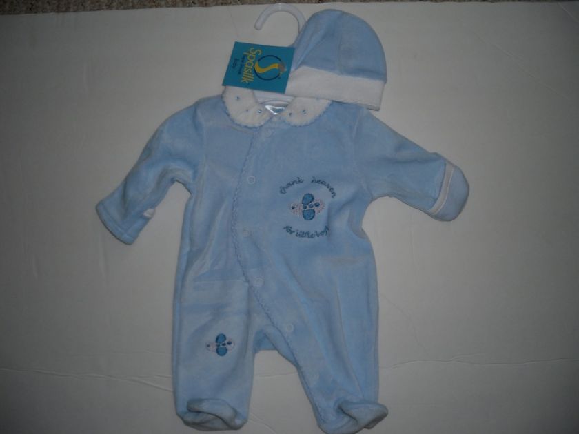 Preemie Spasilk Baby Boy Clothes 4ur Reborn Doll  