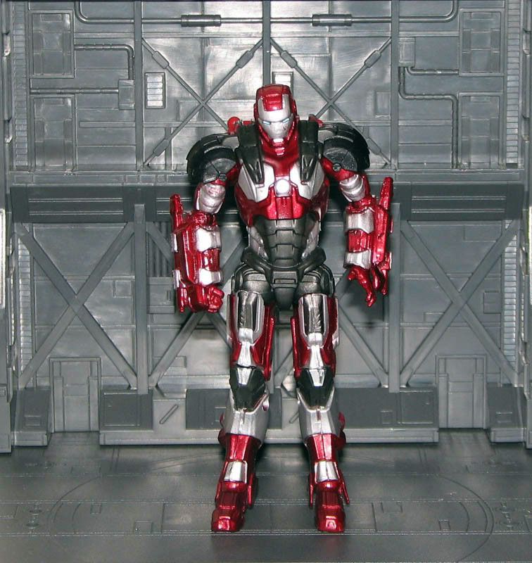 IRON MAN 2 CONCEPT SERIES WAR MACHINE MUNITIONS ARMOR FIGURE MARVEL 