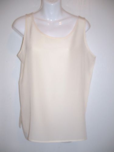 CLIFFORD & WILLIS ECRU SILKCAMISOLE SIZE SMALL NWOT  