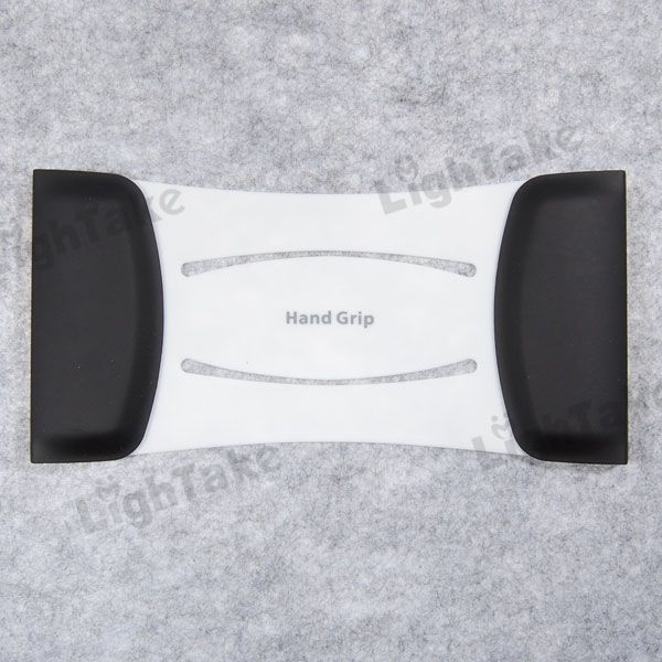 NEW Comfortable Silicone Hand Grip for iPad White + Black  