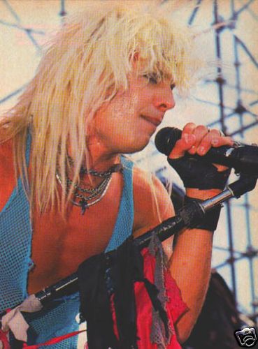 VINCE NEIL PINUP Motley Crue vtg 80s L.A. Sleaze Metal  