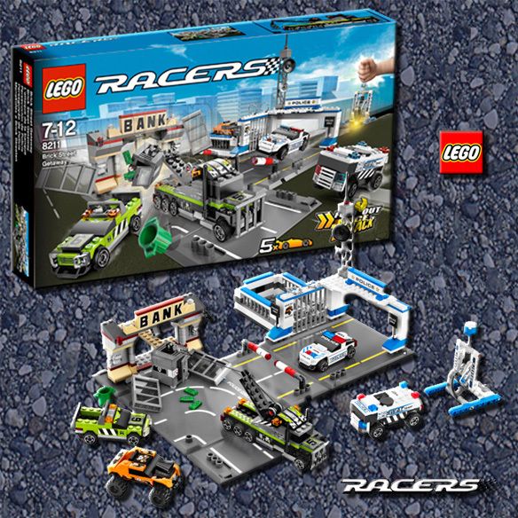 LEGO RACERS   BRICK STREET GETAWAY   8211  