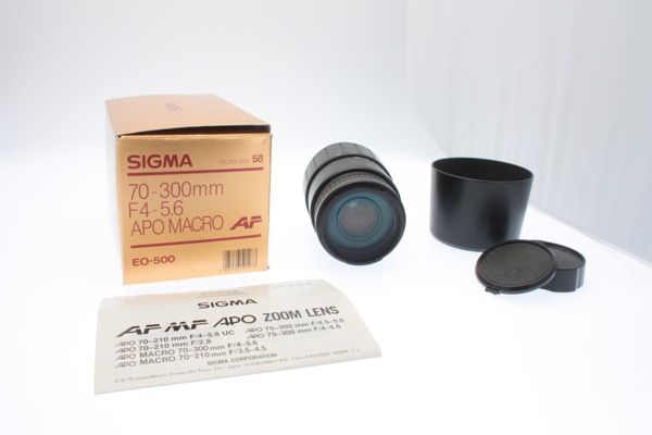 Sigma AF 70 300mm f/4 5.6 APO Macro Zoom Lens for Canon EF  Parts 