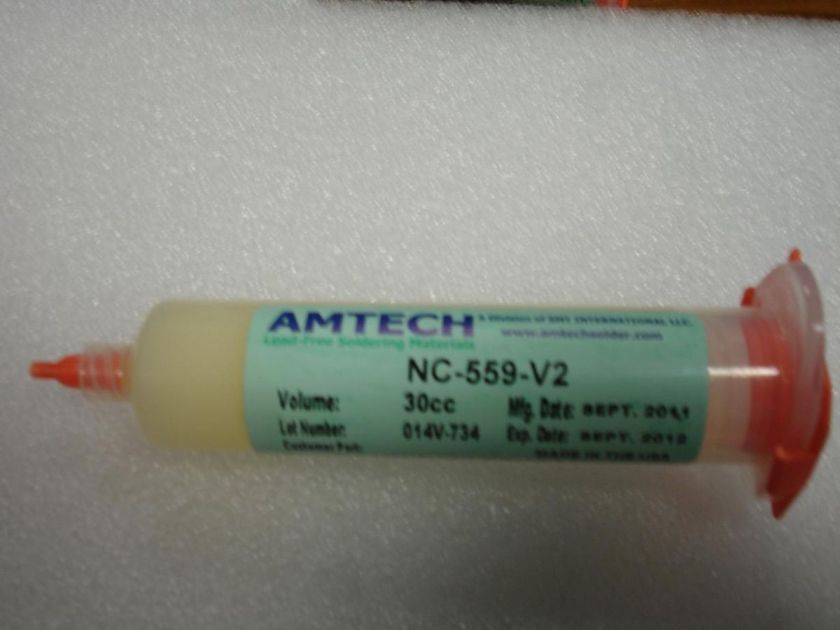 Amtech NC559 V2 BGA Reflow/Reball Tacky Flux 30cc  