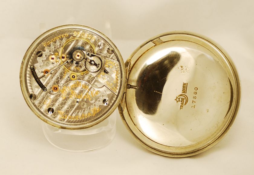 1903 Hamilton Watch Co 940 21 Jewels  Size 18 Gold Engraved Lettering 
