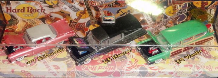 Hard Rock Cafe HOTWHEELS 96 Classic Cadillac CARS 164  