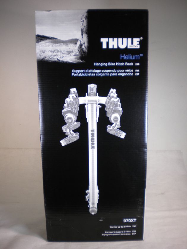 NEW THULE HELIUM 970 XT 970XT 2 BIKE HITCH BIKE CARRIER  