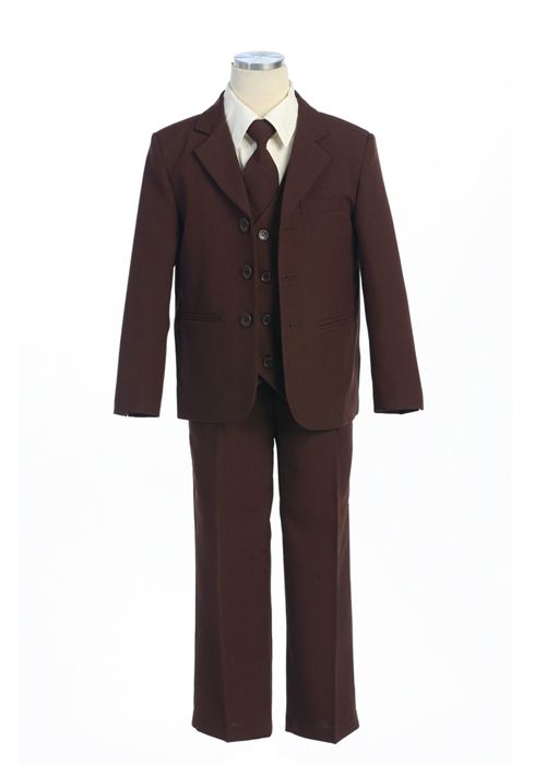 NEW Boys Suit, 7 Colors, Baptism, Pageant, Sz 6M   Sz 8  